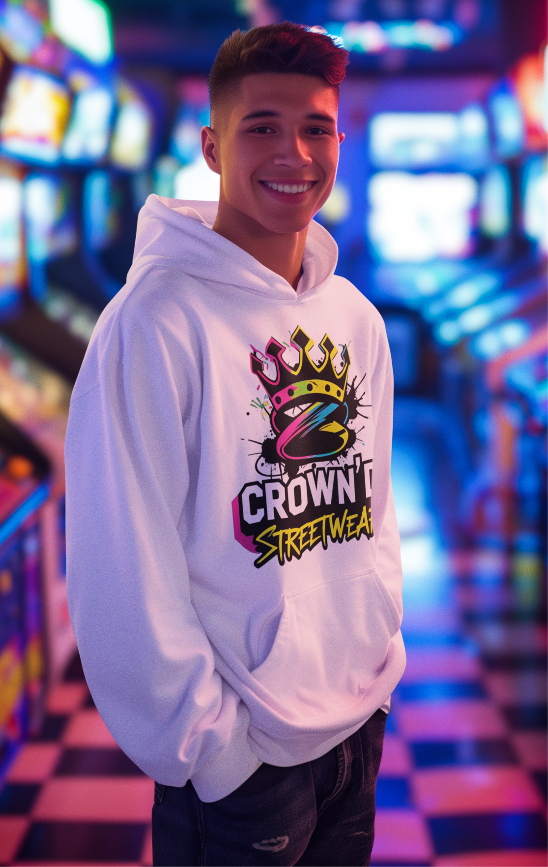 Crown'D Streetwear Hoodie