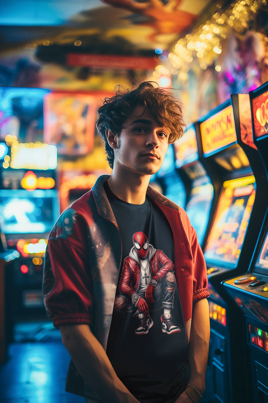 Urban Spider Graphic T-Shirt – Street Style Edition
